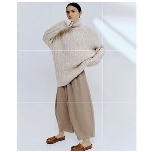 Cordera maxi pant in colour 'Nomad' 100% ramie